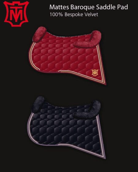 Mattes Baroque Horse Saddle Pads